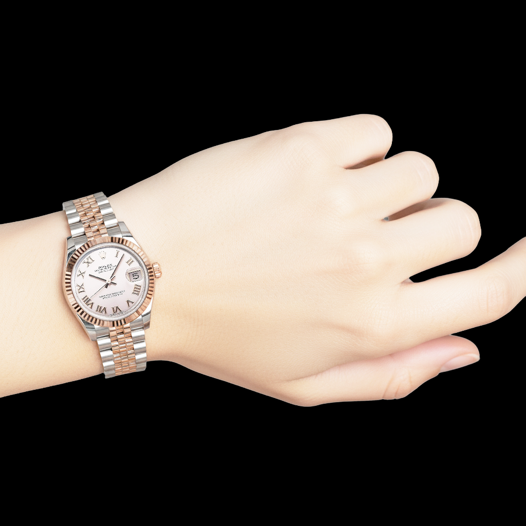 Rolex Datejust 31mm Rose Gold and Steel Women Watch