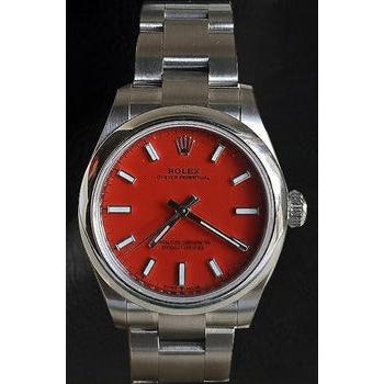 Coral Red Luminous Dial