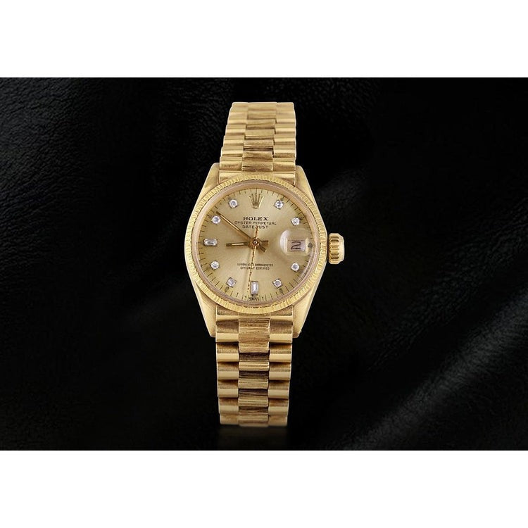 Rolex presidential gold diamond on sale