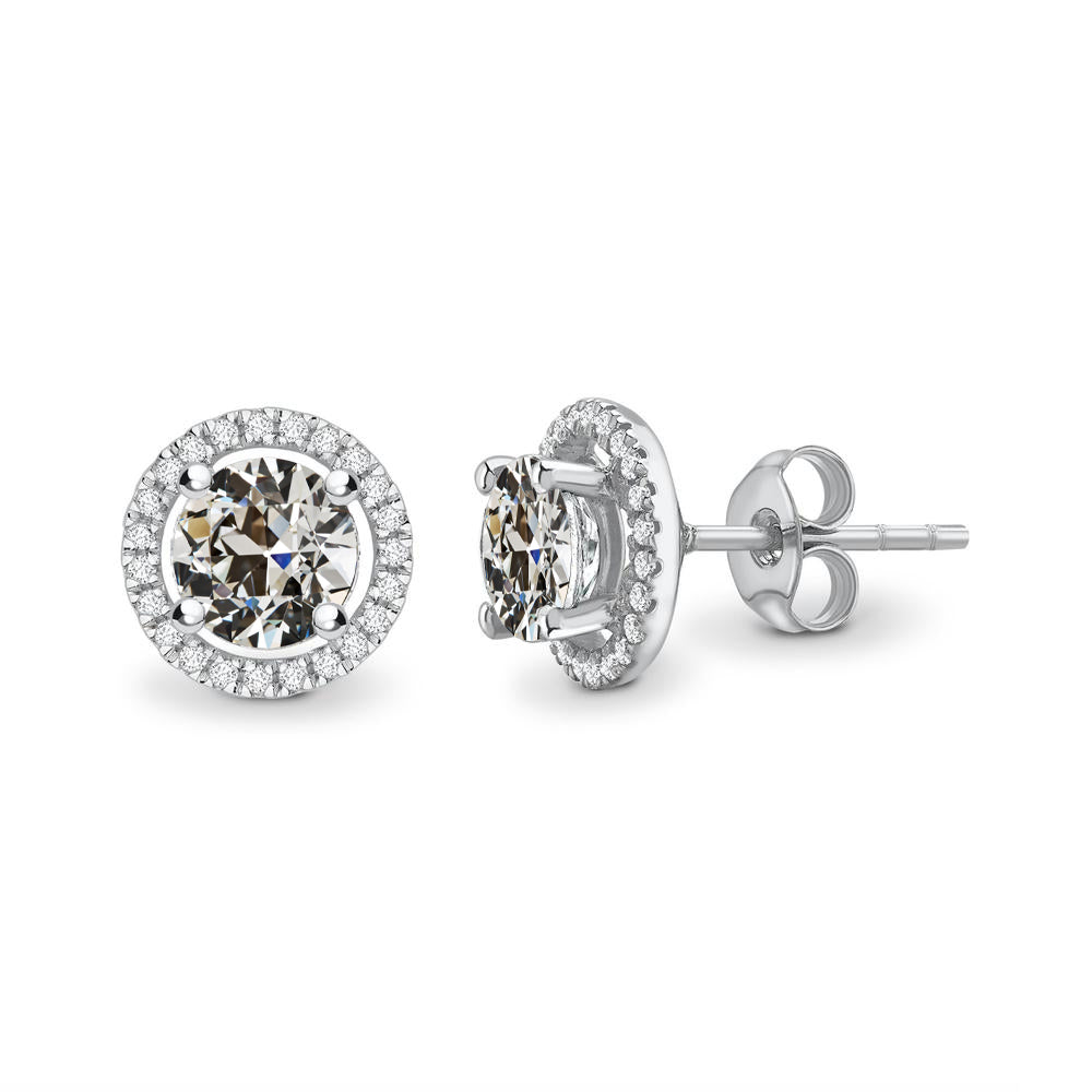 Dazzling Brilliant Diamond Earrings 1 ct – main view
