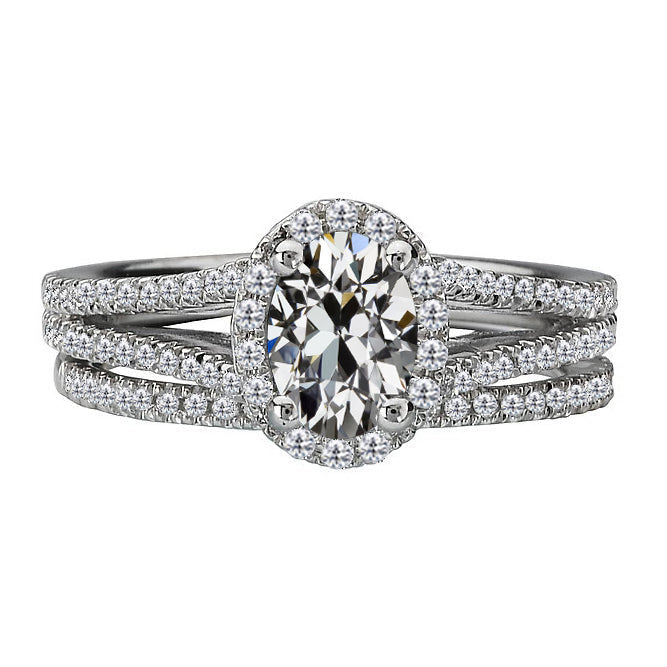 Sparkling Diamond Proposal Ring 3 ct – main view