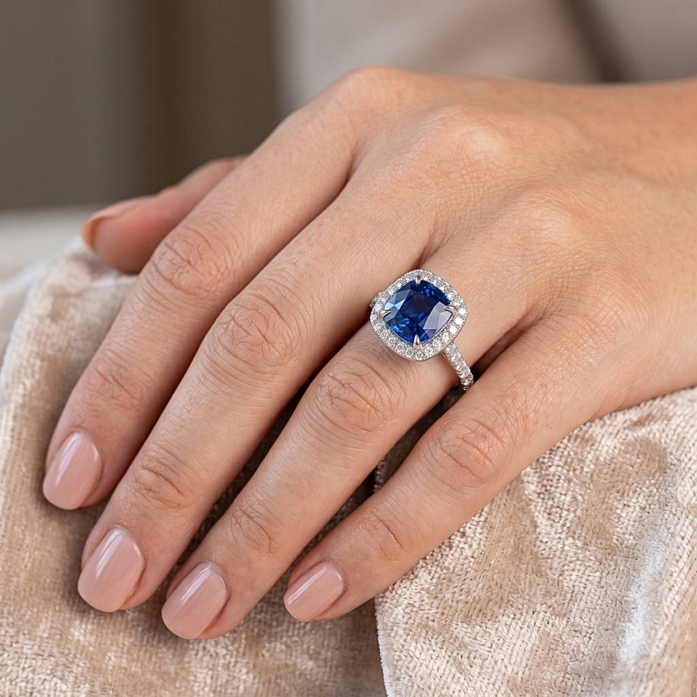 Royal Designs Jewelry Halo Ring