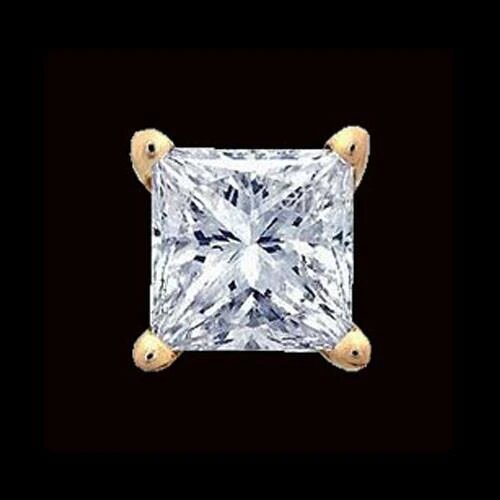 Single Real Diamond Stud Earrings Men Jewelry 0.50 Ct.