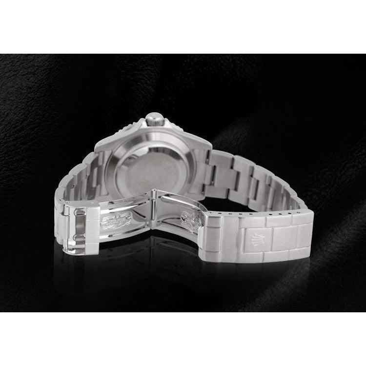 Stainless Steel Black Rolex Oyster Perpetual