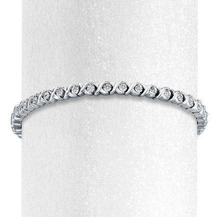 Tennis Bracelet White Gold Fine Jewelry 5 Carats Round Cut Genuine Diamonds