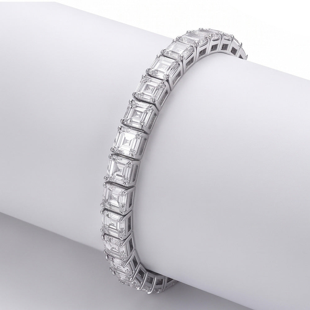 The Most Expensive Bracelet With Asscher Lab Grown Diamonds