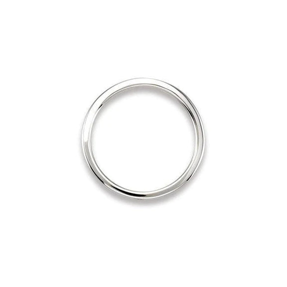 Engagement Natural Ring Set 2 Carats White Gold 14K