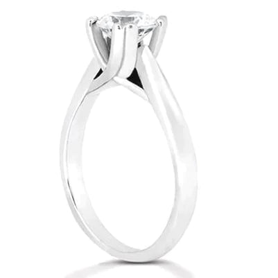 Trellis Setting Real Diamond Ring 3 Carat