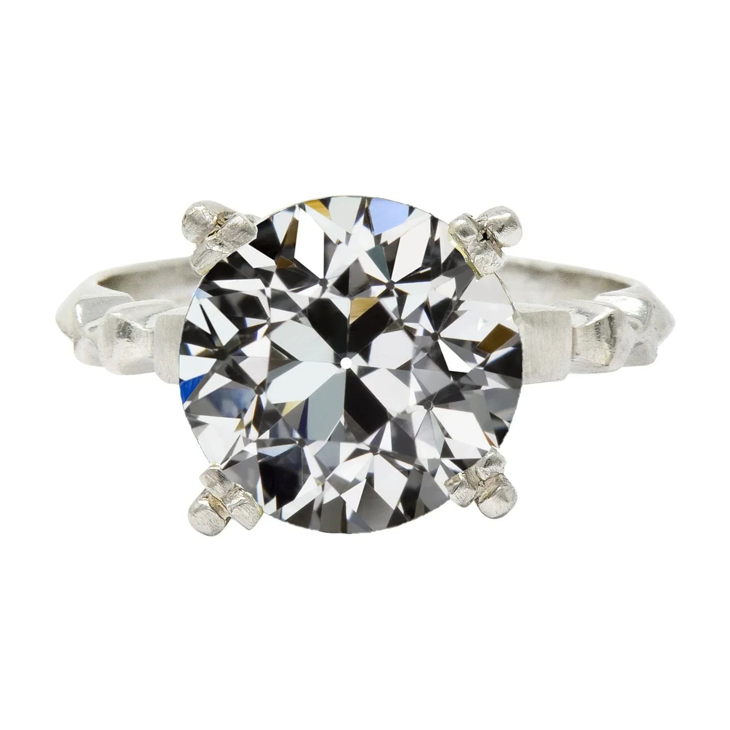 Unique 5 Carat Genuine Diamond Ring - Solitaire Ring-harrychadent.ca
