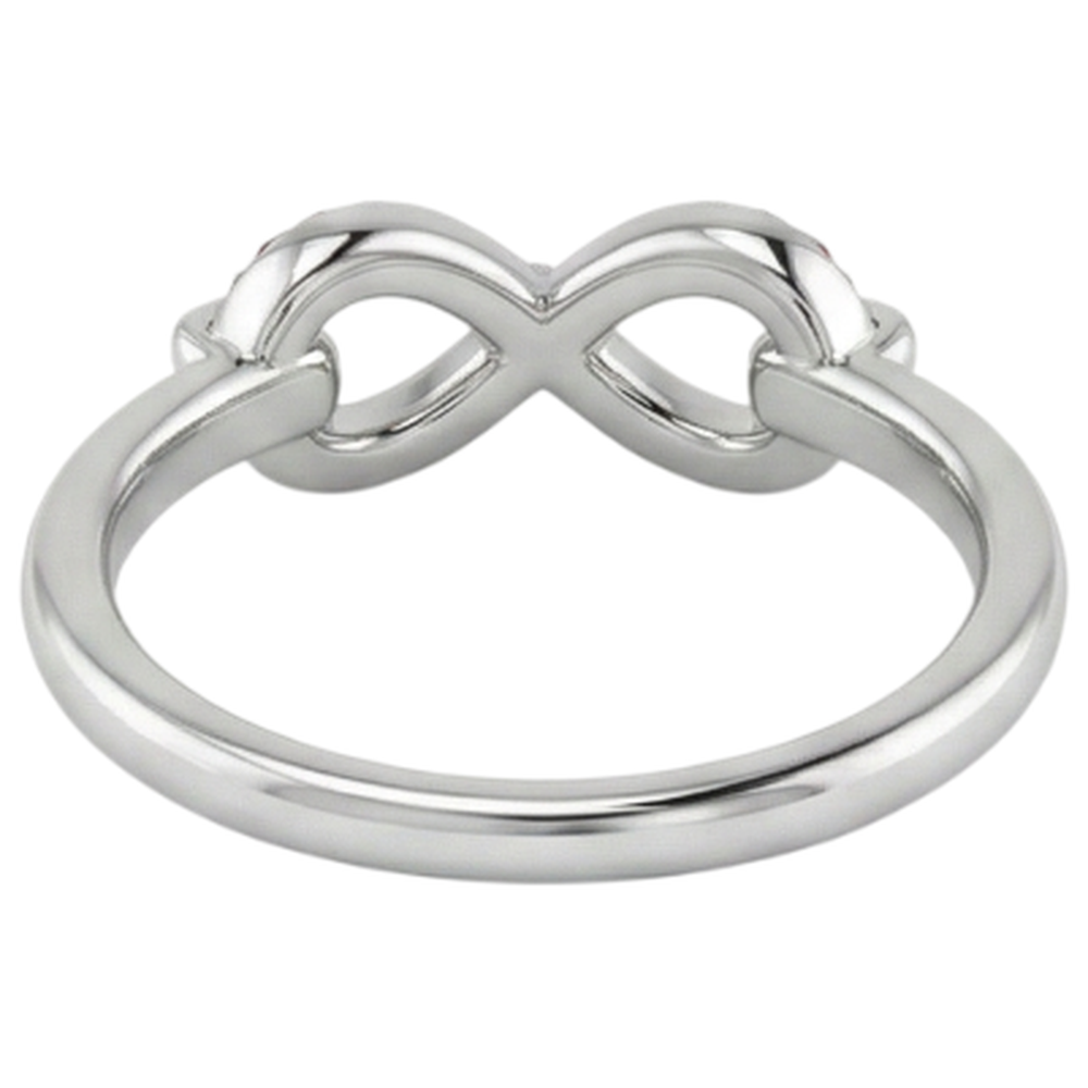 Wedding Infinity Band 0.25 Carats Burma Ruby Jewelry