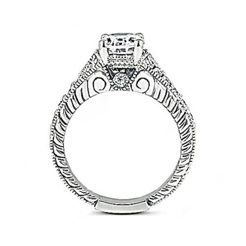 Wedding Ring For Women 1.50 Carats Real Diamond