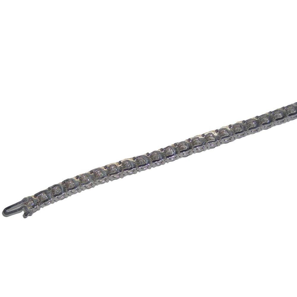 White Gold 14K 9.50 Carat Round Lab Grown Diamonds Tennis Bracelet New