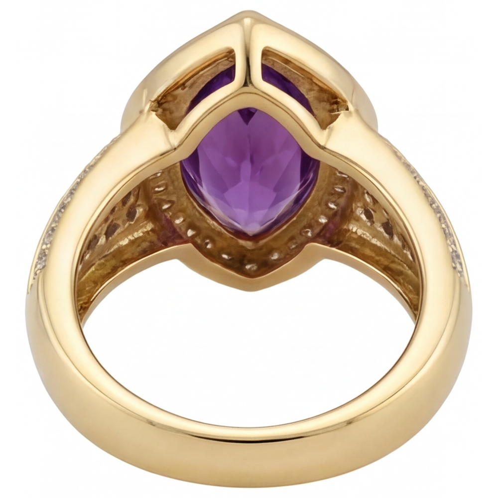 Luxury Precious Stone Ring 9.50 ct – top view