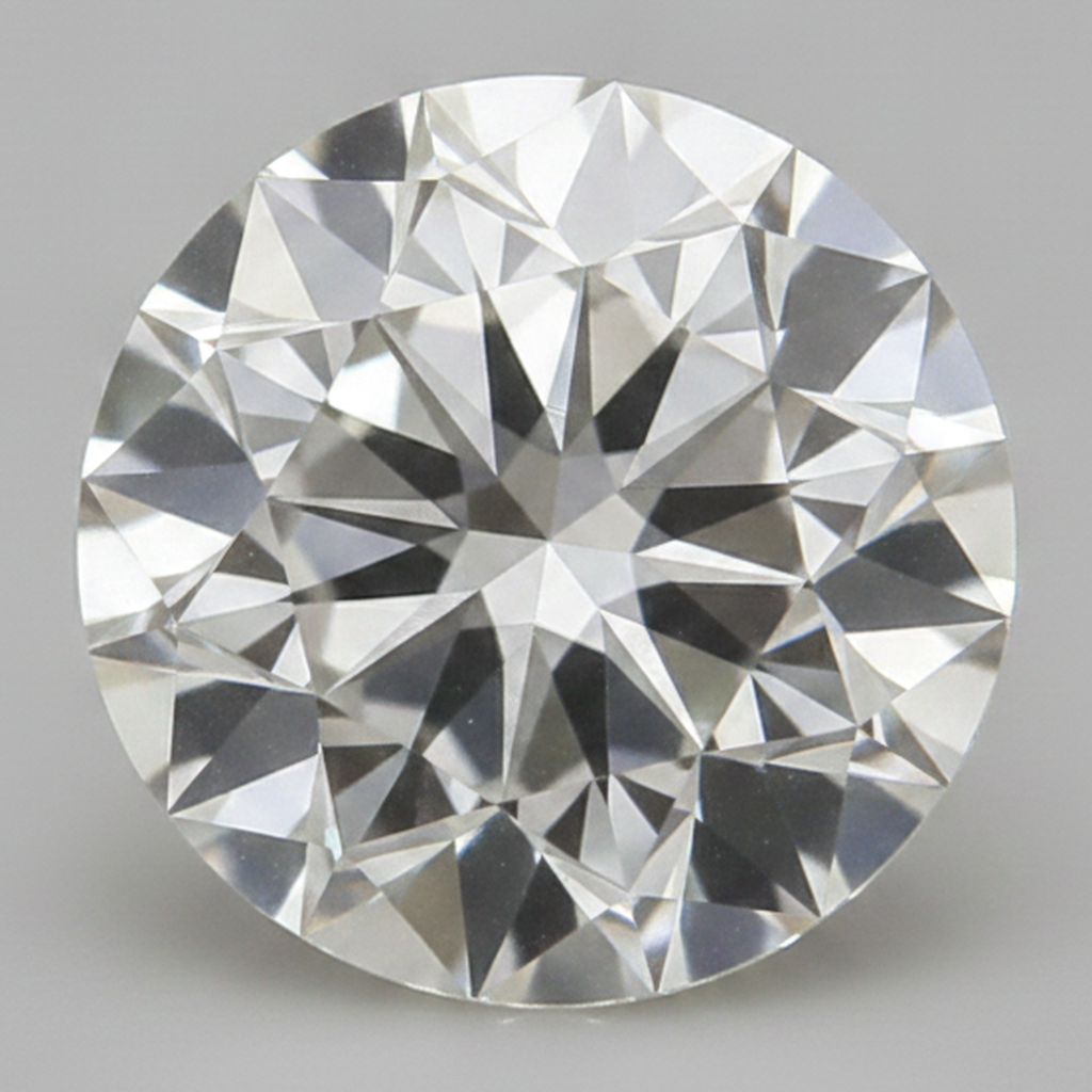 Natural 3 Carat Natural Round Loose Diamond Old European Cut Earth Mined F VS1