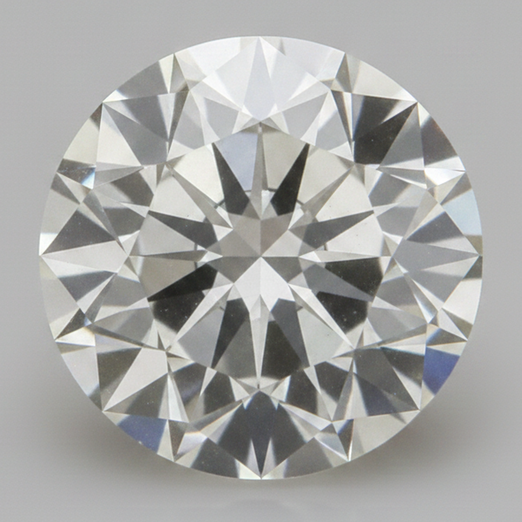 Natural Natural F VS1 Old European Cut Loose Diamond 2.5 Carat Earth Mined Round