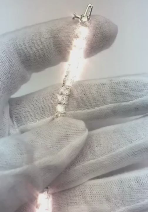 15 Carat  Lab Grown Diamond Tennis Bracelet