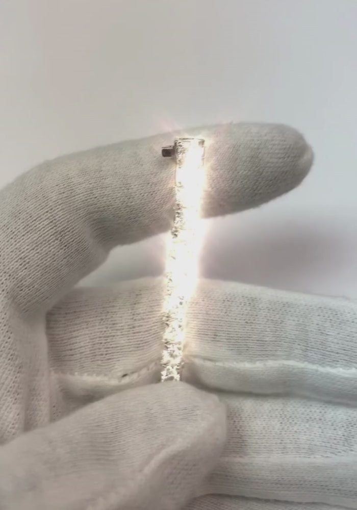 10.50 Ct. Lab Grown Diamond Tennis Bracelet Sparkling Ladies Jewelry