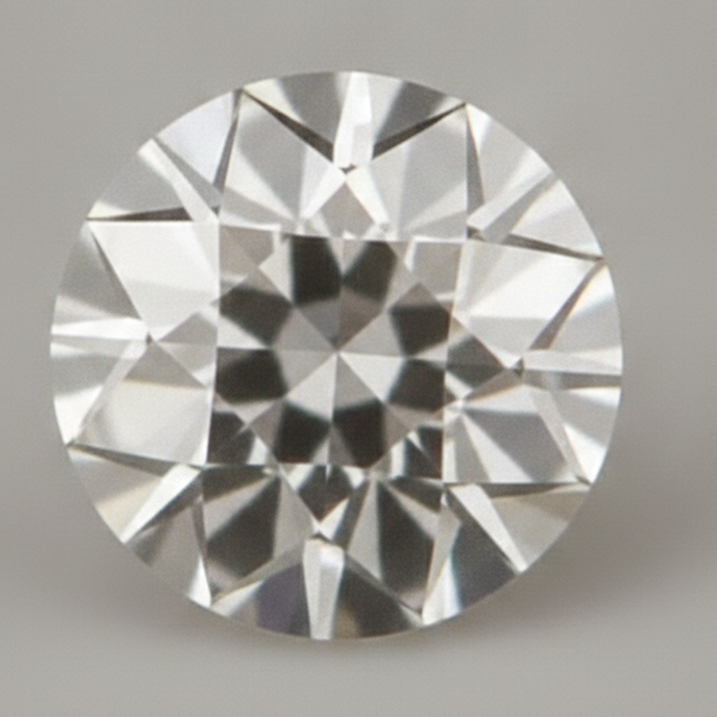 Real Earth Mined Round Natural Loose Diamond G VS1 Old European Cut 7 Carat