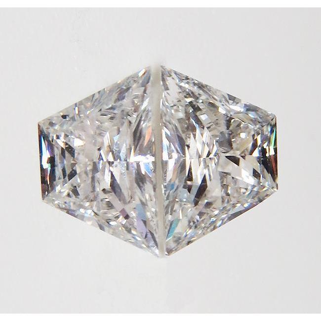 Sparkling 1 Carats G Si Trapezoids Cut Loose Diamond Pair Diamond