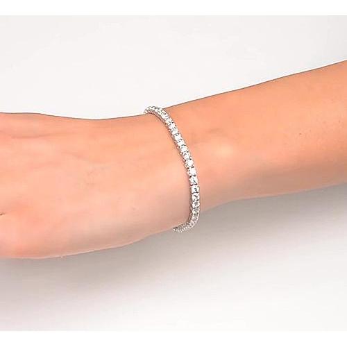 12 Carat Lab Grown Diamonds Tennis Bracelet