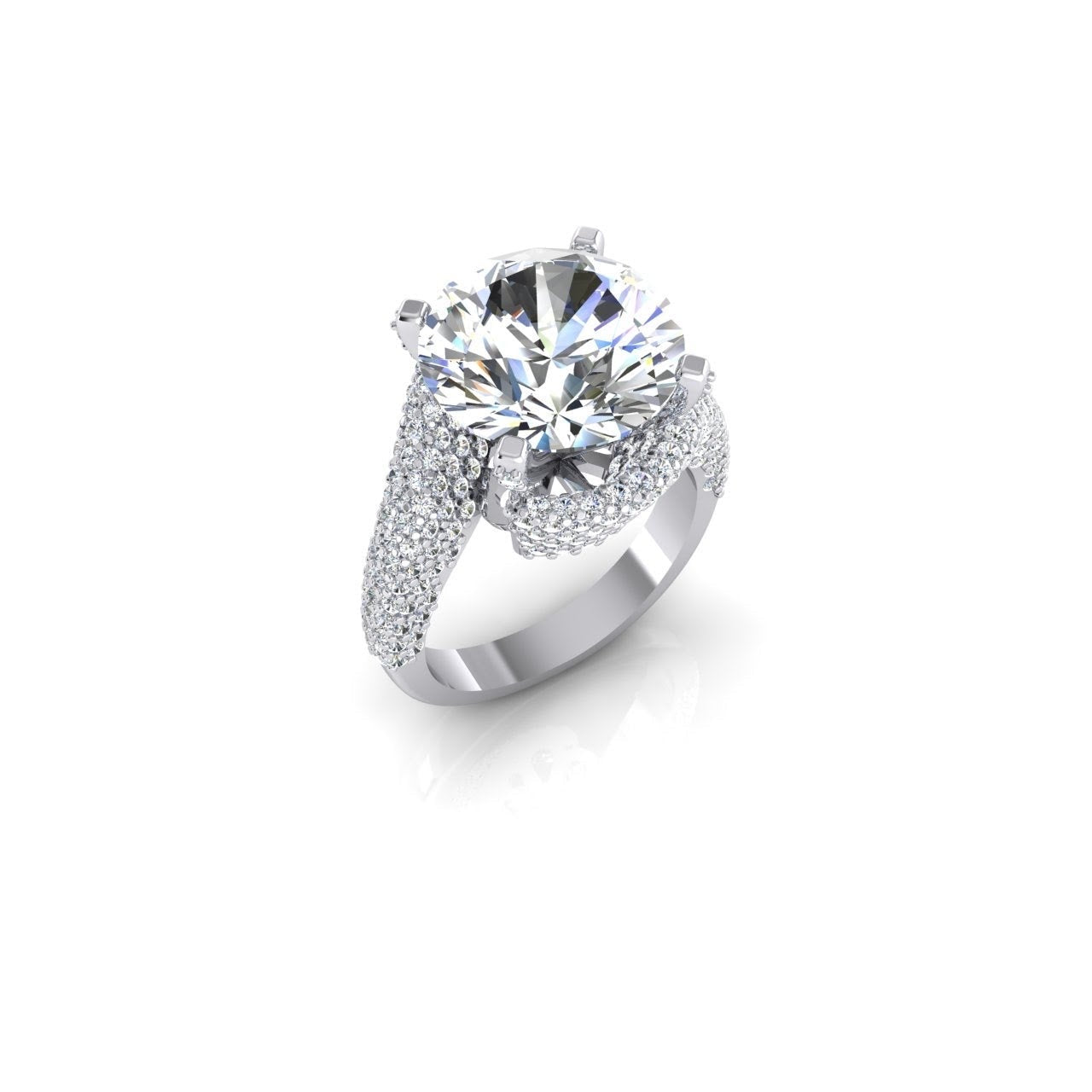 50K Natural Earth Mined Diamond ( Not Lab Grown ) Ring