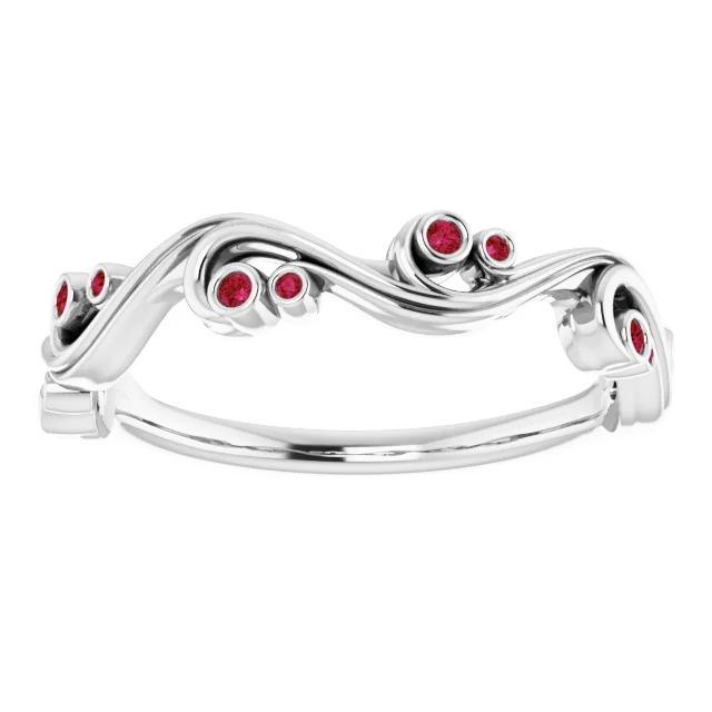 Anniversary Ring 0.30 Carats Burma Rubies - Gemstone Ring-harrychadent.ca