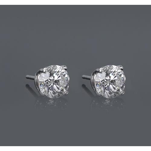 1.50 Carats Diamond Studs - Stud Earrings-harrychadent.ca