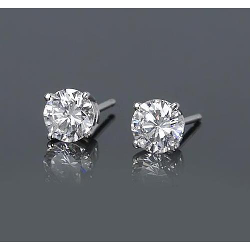 Diamond Stud Earring 1.50 Carats - Stud Earrings-harrychadent.ca