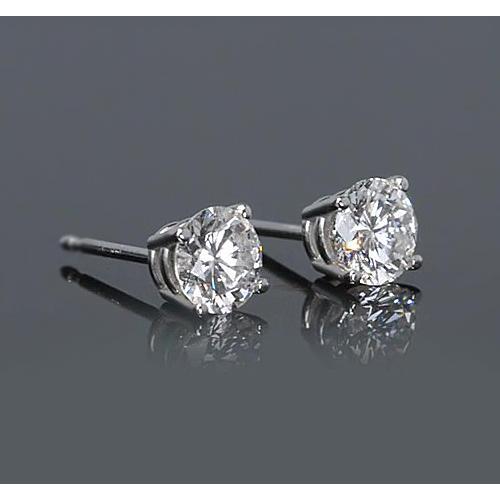 Diamond Stud Earring 1.50 Carats - Stud Earrings-harrychadent.ca