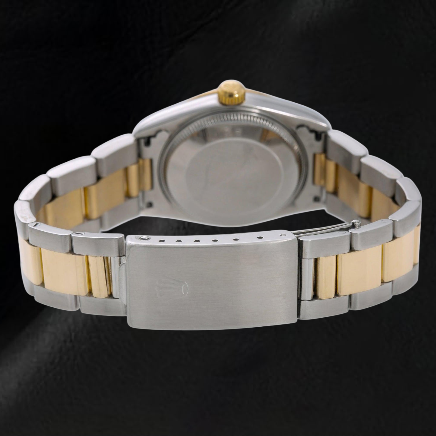 Rolex Datejust 6824 31mm Champagne Diamond Dial Two Tone Oyster Bracelet Watch