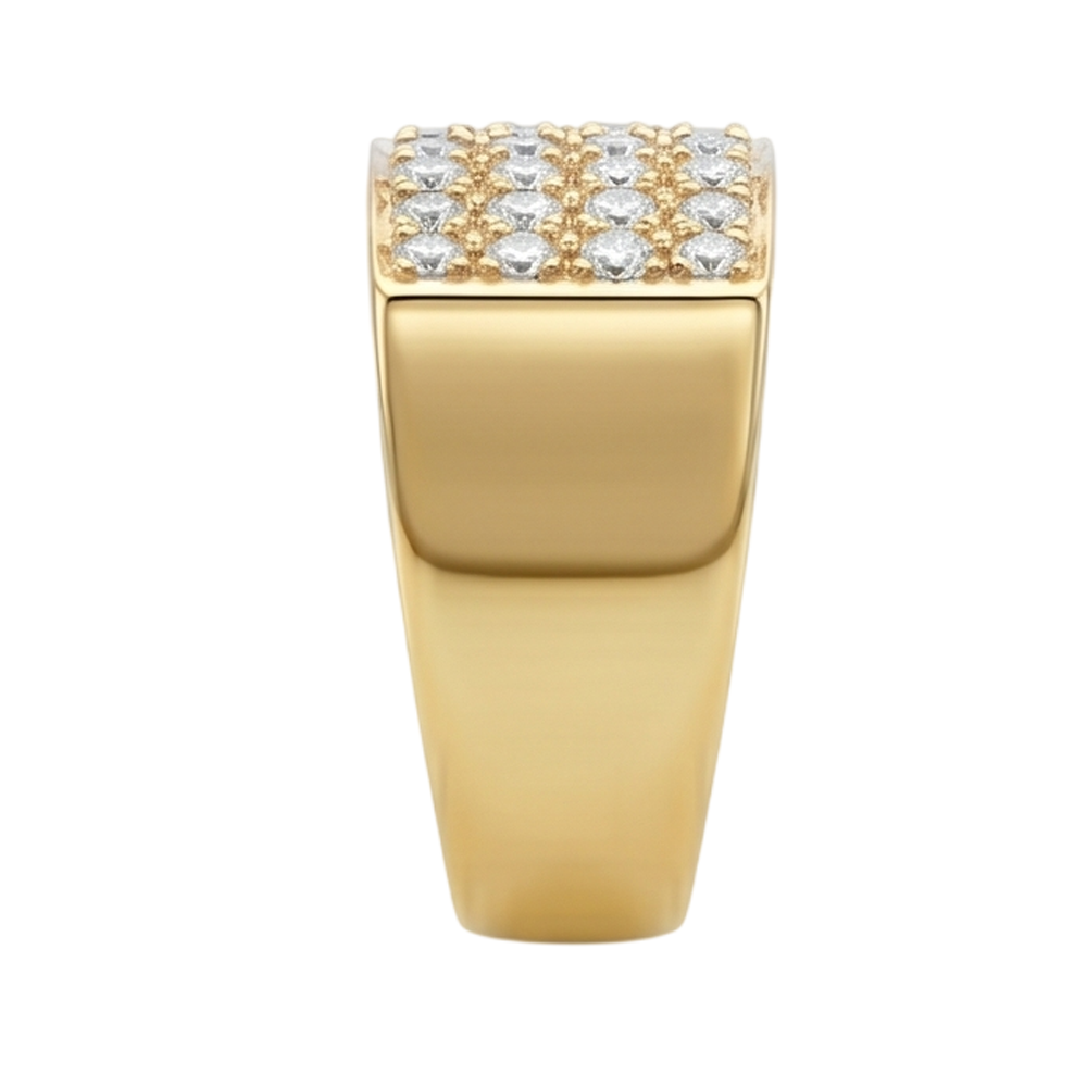 1.40 Carat Round Cut Real Natural Earth Mined Diamond ( Not Lab Grown ) Gorgeous Yellow Gold Ring