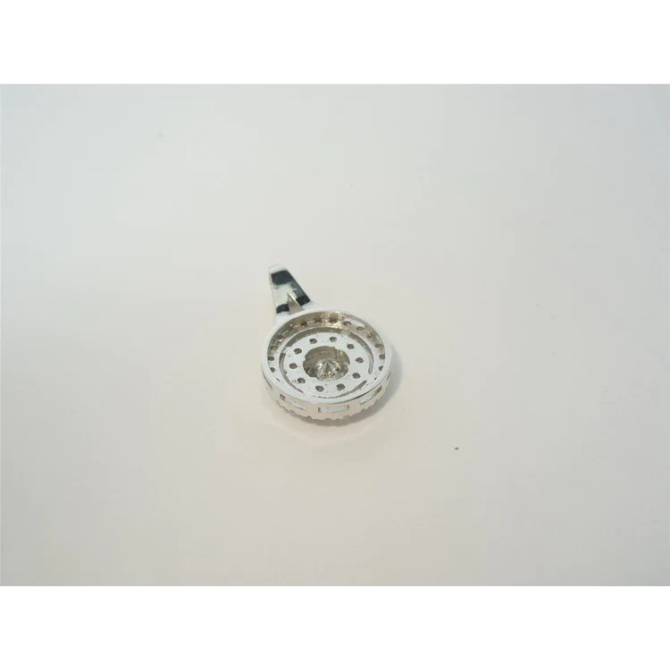 1.33 Ct Sparkling Round Cut Genuine Diamonds Large Pendant 