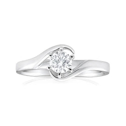 1.50 Carat Solitaire Round Cut Natural Diamond Engagement Ring