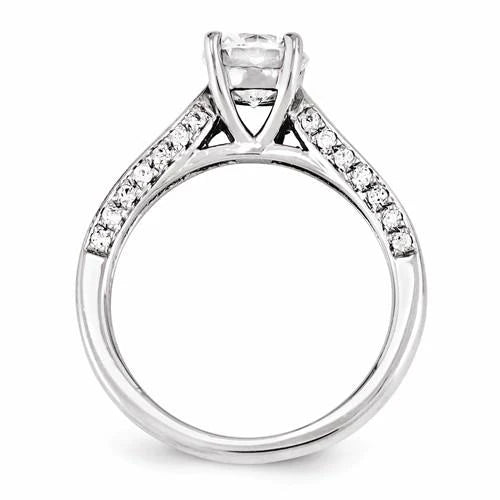 1.50 Carats Genuine Diamond Engagement Ring Jewelry New