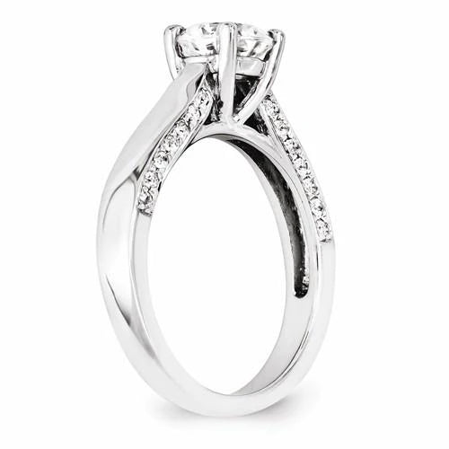 1.50 Carats Genuine Diamond Engagement Ring Jewelry New