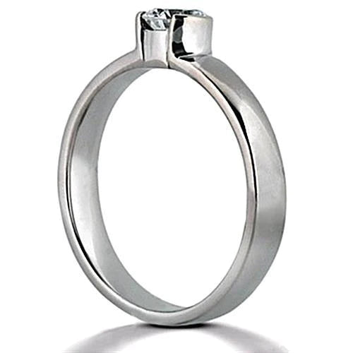 1.50 Ct. Genuine Diamond White Gold Ring