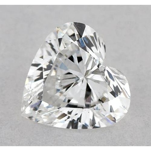 Fine Diamond Heart Shape Diamond in Gold – main view