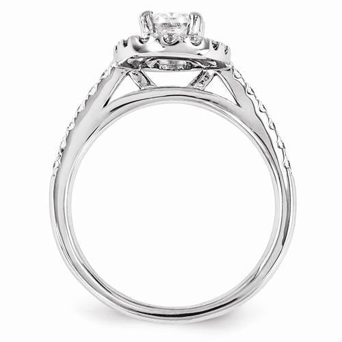 1.80 Ct Genuine Diamond Engagement Ring 14K 