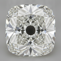 10 Carat Old Mine Cushion Cut Real Genuine Loose Diamond H VS1