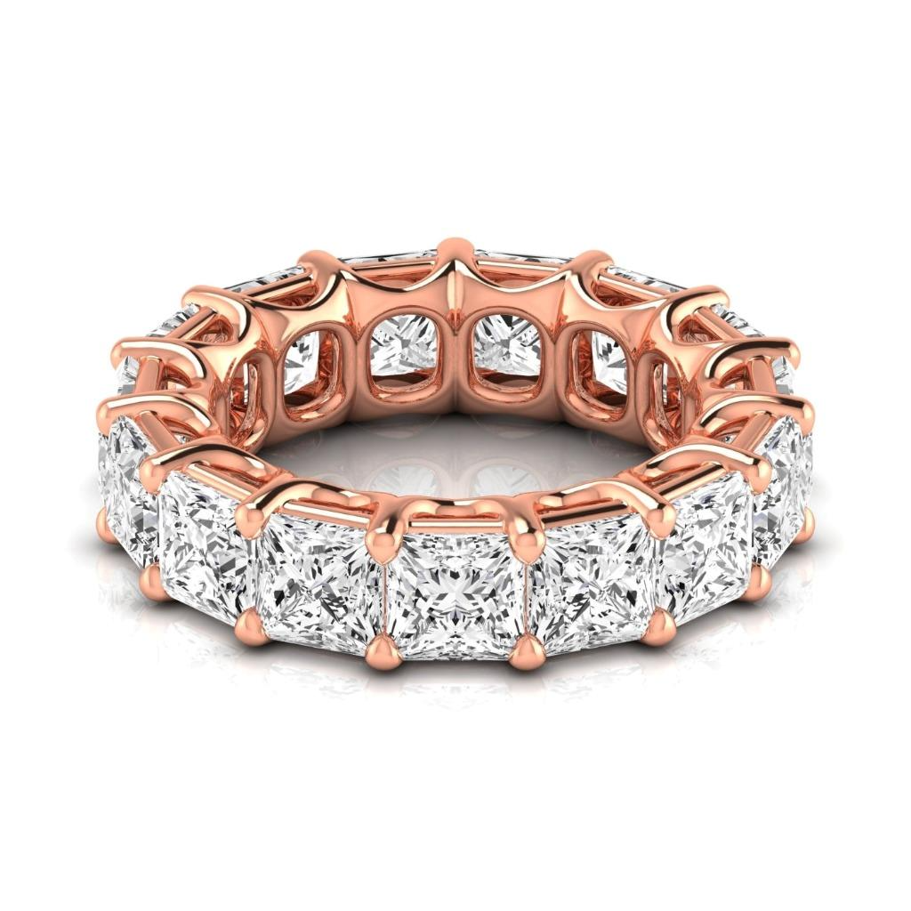 Sophisticated Eternity Band 11.25 ct – front view