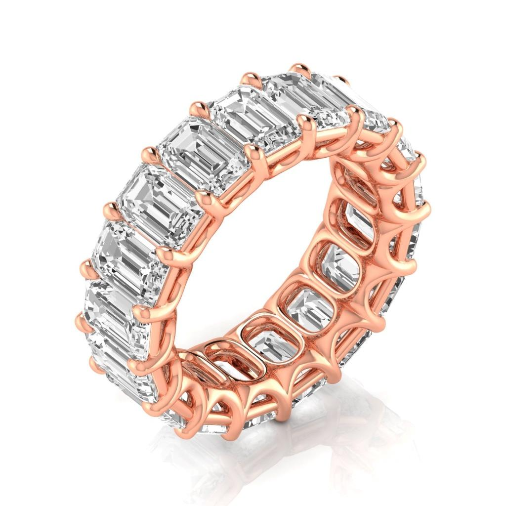 Dazzling Eternity Band 12.75 ct – main view