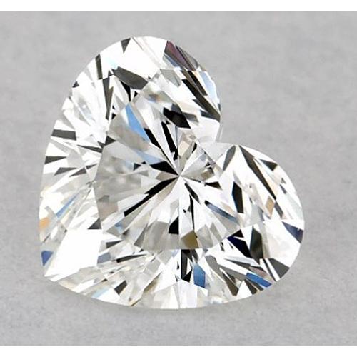 1.25 Carats Heart Diamond Loose F Vs1 Very Good Cut Diamond