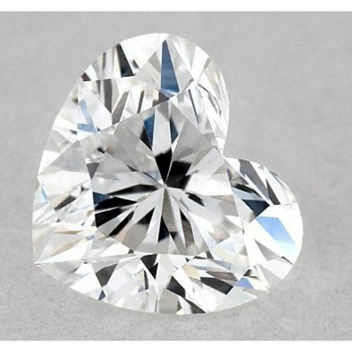 Heart Cut Brilliant Diamond ring in Gold – main view