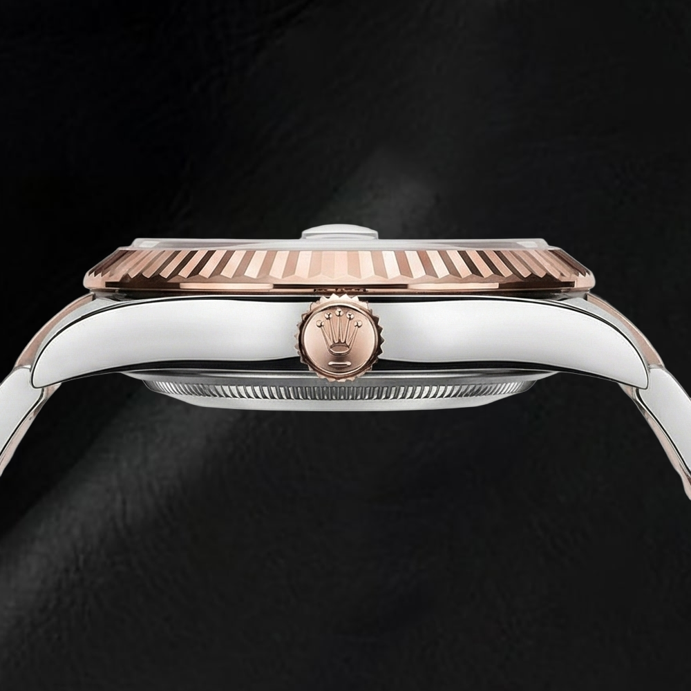 126331 Rolex Men's Watch Two Tone Gold Grey Dial 18K