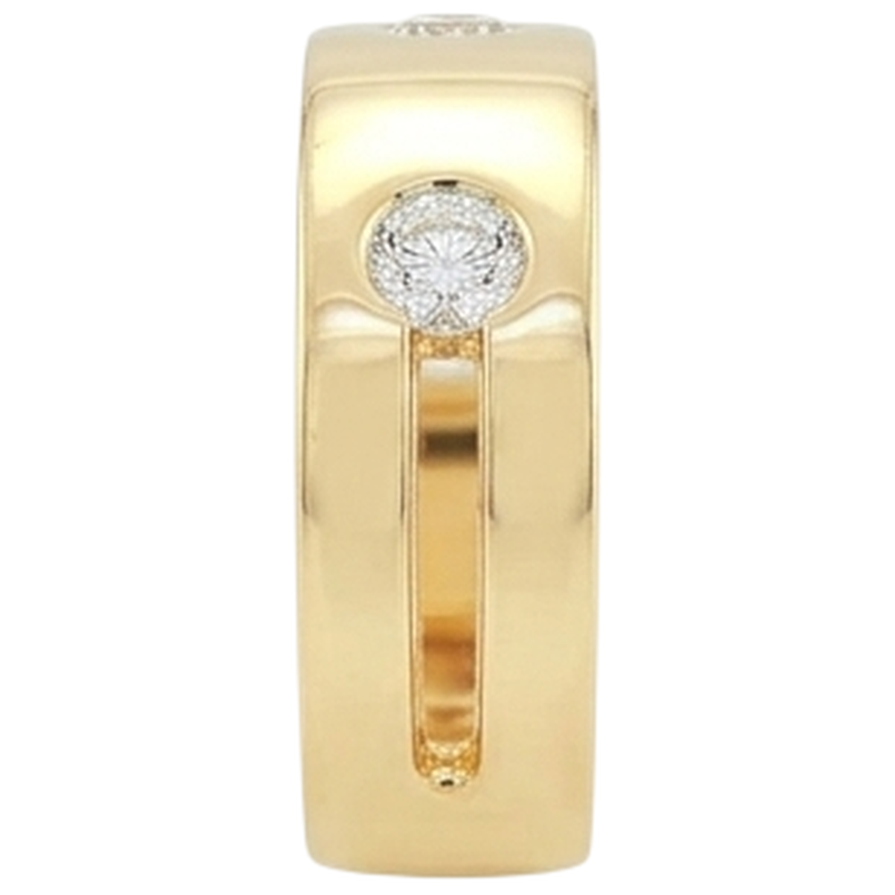 14K Yellow Gold 1 Ct Men's Natural Earth Mined Diamond ( Not Lab Grown )  Ring Jewelry New