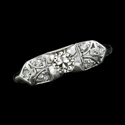 14K Gold Old Cut Round Genuine Natural Earth Mined Diamond Ring 1.75 Carats Ladies Jewelry