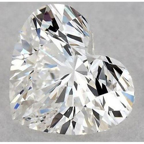 1.5 Carats Heart Diamond Loose F Vs1 Very Good Cut Diamond