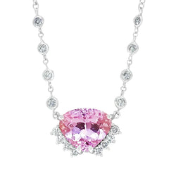 15 Carat Kunzite Necklace