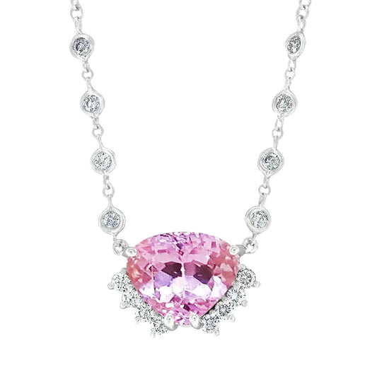 15 Carat Kunzite Necklace