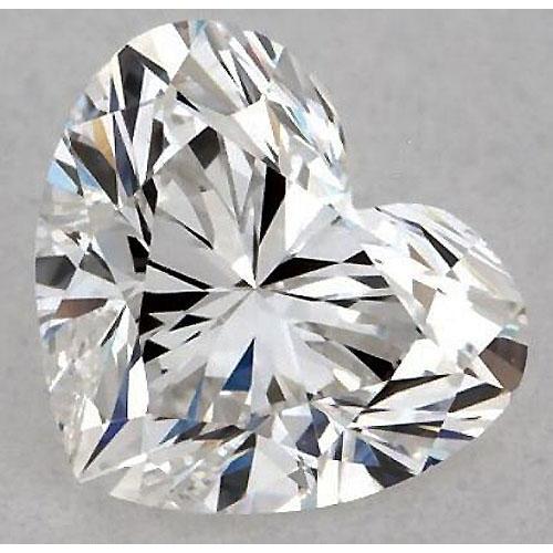 1.75 Carats Heart Diamond Loose F Vs1 Very Good Cut Diamond